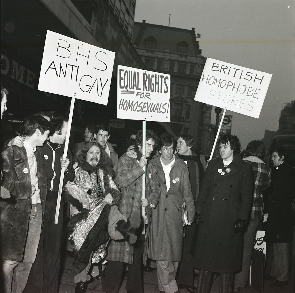 Tony Whitehead protested against his employer's homophobia in 1976